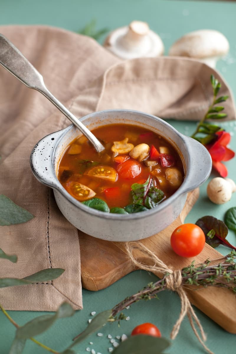 شوربة فراخ بالكريمة