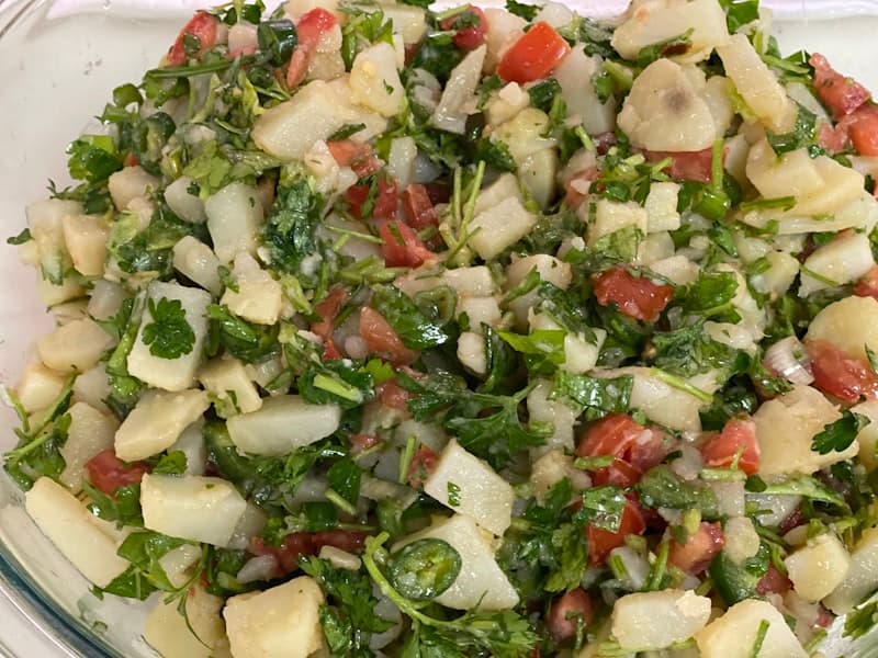 سلطة البطاطس